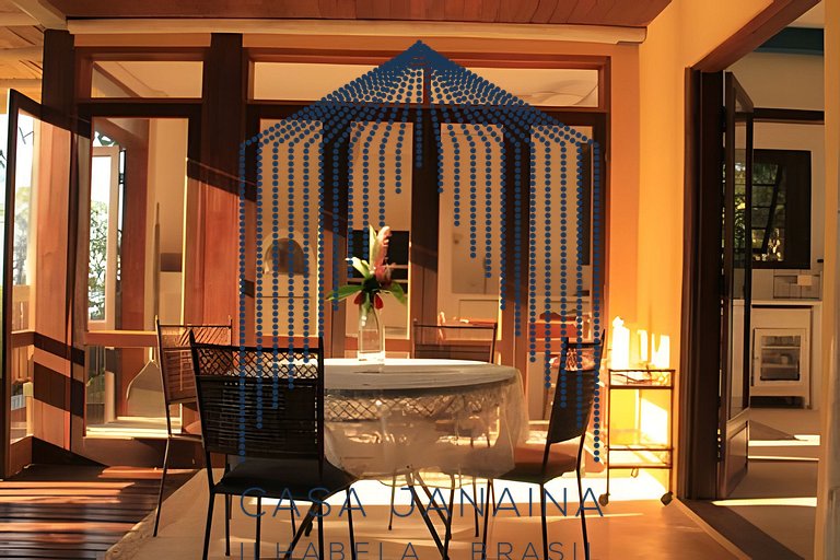 Casa beira-mar em Ilhabela c/Piscina
