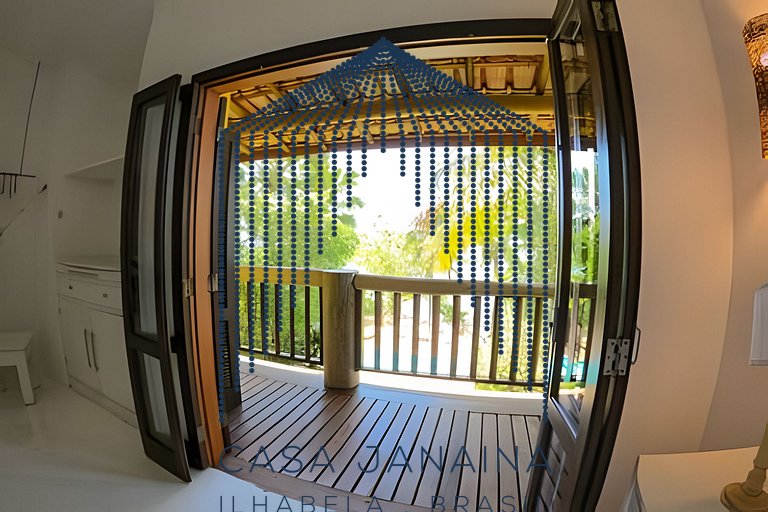 Casa beira-mar em Ilhabela c/Piscina