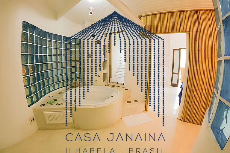 Casa beira-mar em Ilhabela c/Piscina
