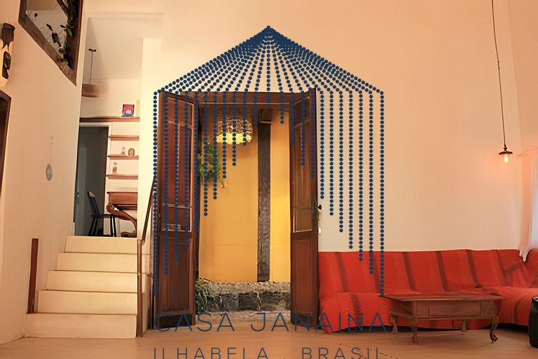 Casa beira-mar em Ilhabela c/Piscina