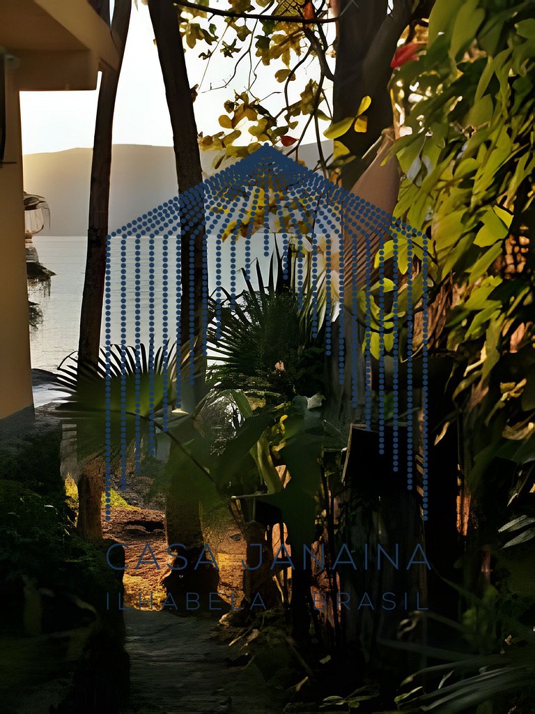 Casa beira-mar em Ilhabela c/Piscina