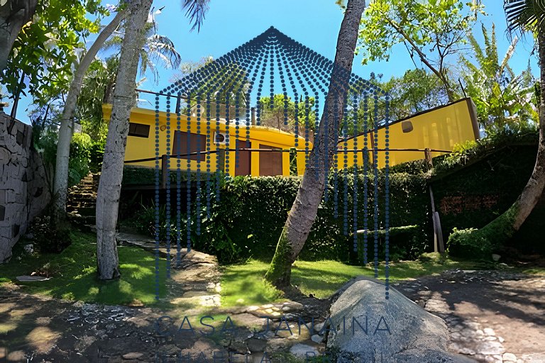 Casa beira-mar em Ilhabela c/Piscina