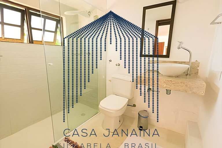 Casa beira-mar em Ilhabela c/Piscina