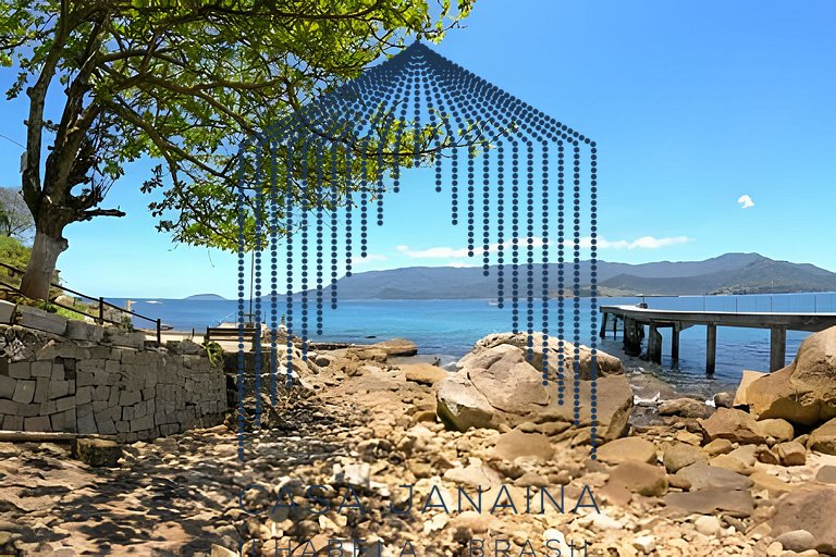 Casa beira-mar em Ilhabela c/Piscina