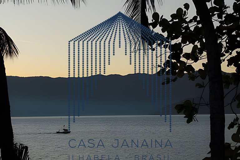 Casa beira-mar em Ilhabela c/Piscina
