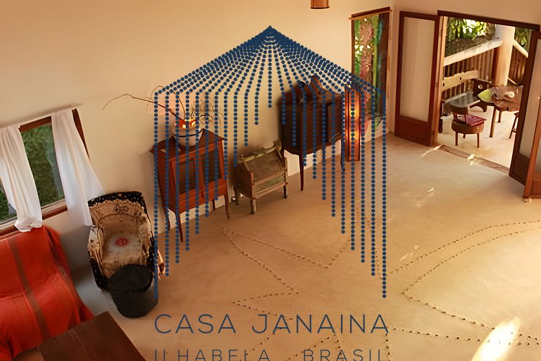 Suíte Ágata em casa beira-mar c/ piscina Ilhabela