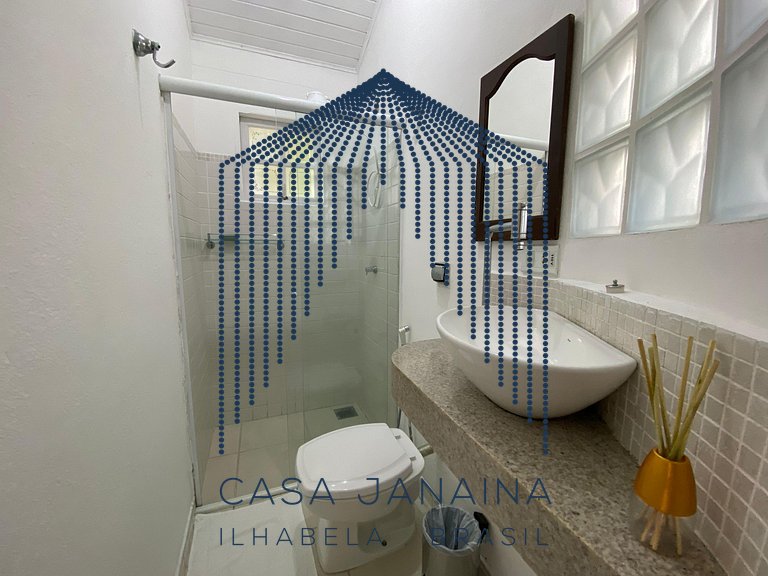 Casa beira-mar em Ilhabela c/Piscina