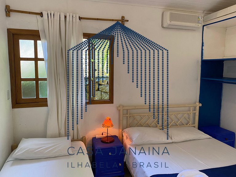 Casa beira-mar em Ilhabela c/Piscina