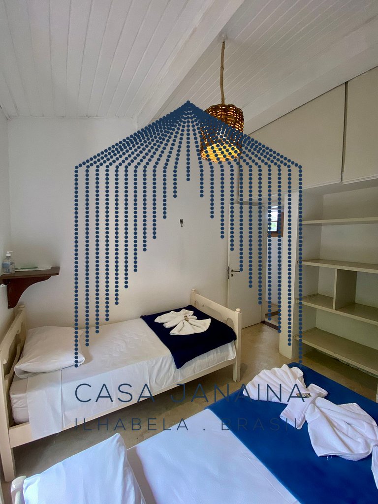 Casa beira-mar em Ilhabela c/Piscina