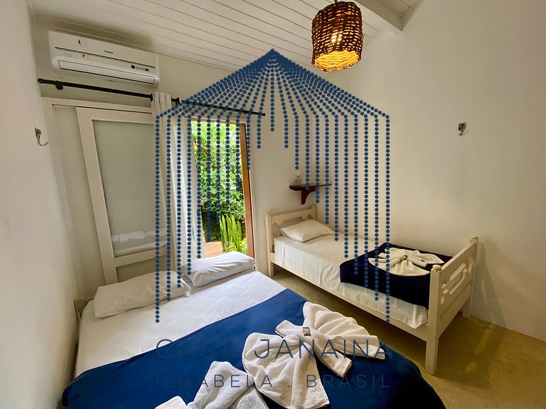 Casa beira-mar em Ilhabela c/Piscina