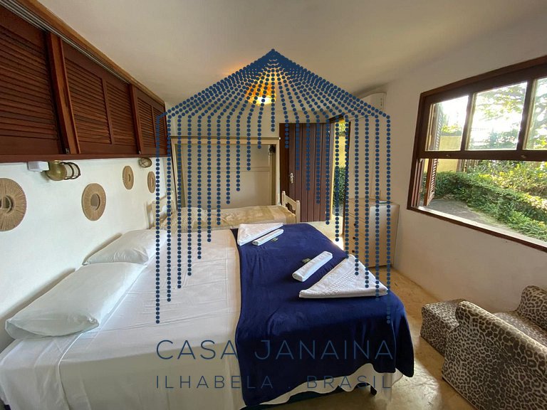 Casa beira-mar em Ilhabela c/Piscina