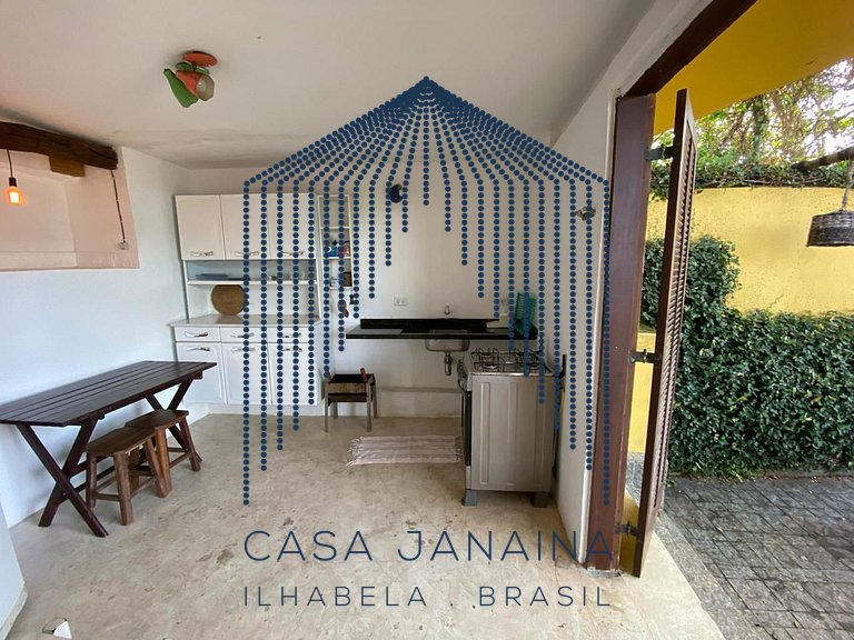 Casa beira-mar em Ilhabela c/Piscina