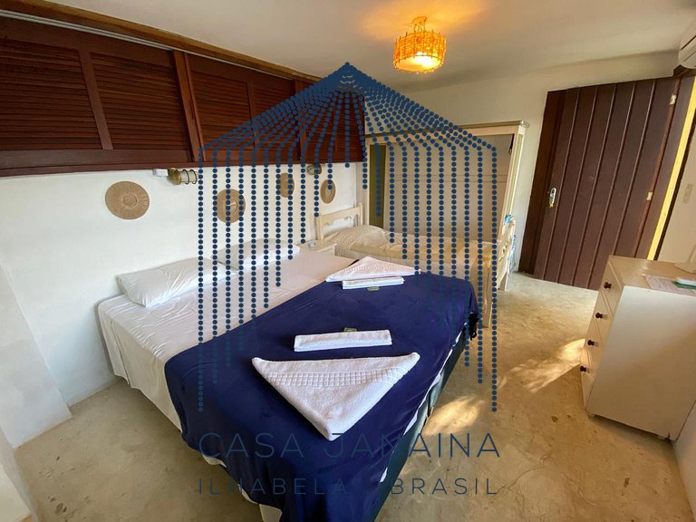 Casa beira-mar em Ilhabela c/Piscina