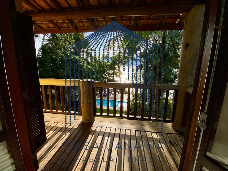 Suíte Master & Office à beira-mar - Ilhabela